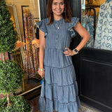 Jenny Midi Denim Dress