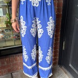Molly Wide Leg Print Pants