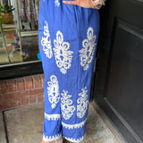 Molly Wide Leg Print Pants