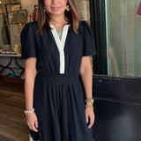 Amara Color Block Maxi Dress