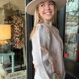 Claire Floral Sweater