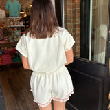 Lila Half Zip Sweatshirt