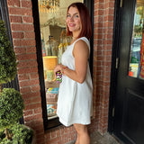 Ember Scoop Neck Mini Dress
