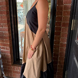 Viviana Block Tank Midi Dress