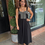 Molly Sweetheart Neckline Dress