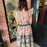Margaret Tiered Midi Dress