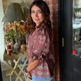 Poppy Floral Top
