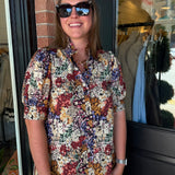 Lainey Floral Midi Dress