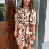 Kay Fall Floral Dress