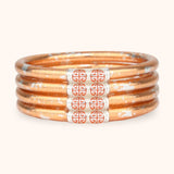 Budha Girl Koi Bangles set of 4 Medium