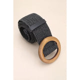 Wood Buckle Belt