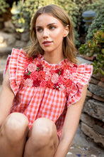 Load image into Gallery viewer, Wrenlee Gingham Top
