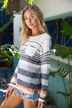 Load image into Gallery viewer, Stephanie Striped Sweater
