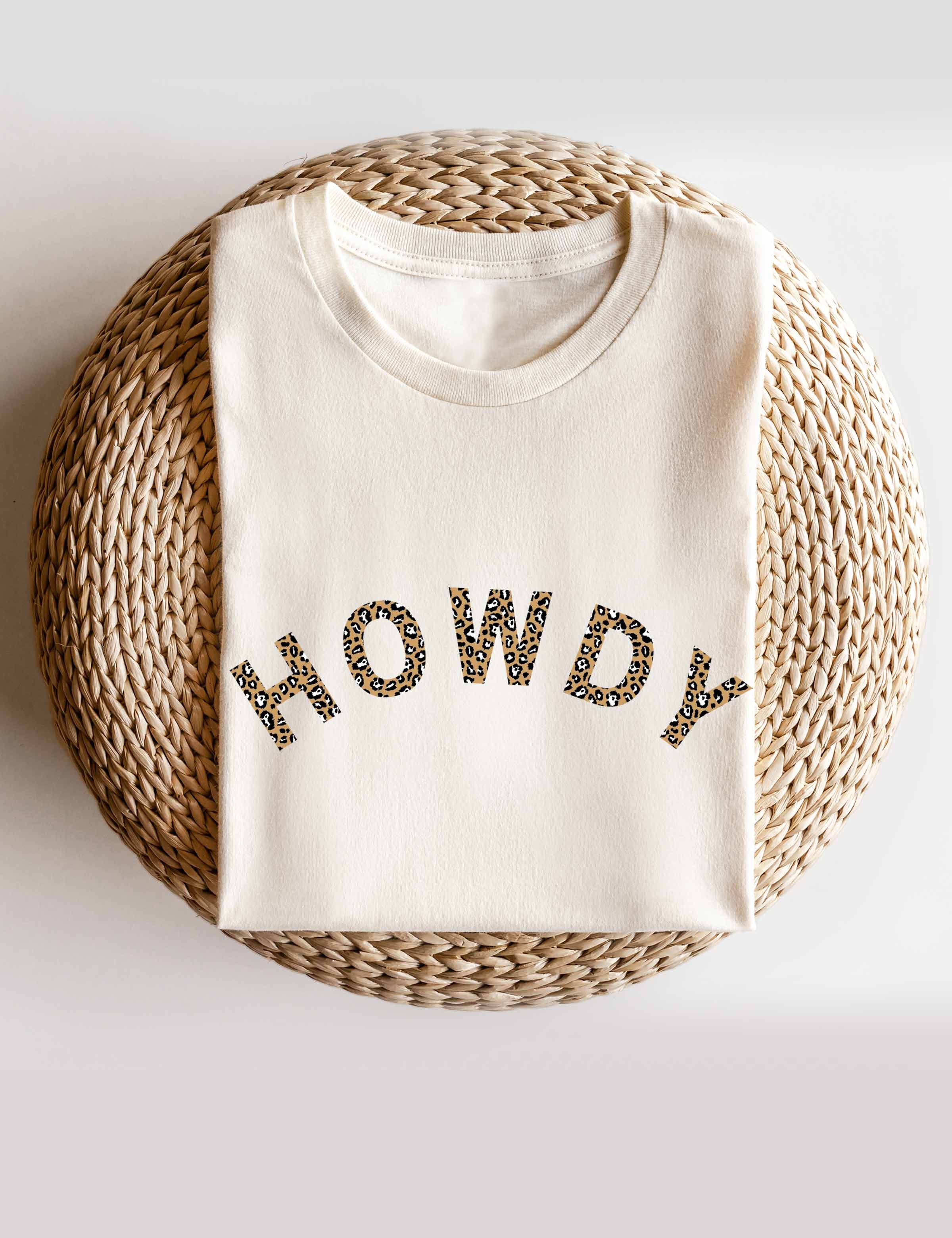 Howdy Leopard Graphic Tee