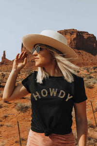 Howdy Leopard Graphic Tee