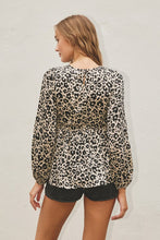 Load image into Gallery viewer, Willa Cheetah Top
