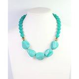 Lola Beaded Turquoise Necklace