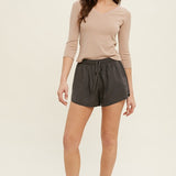 Abigail Drawstring Shorts