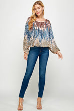 Load image into Gallery viewer, Everleigh Sequined Blouse
