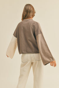 Carly  Color  Block Sweater