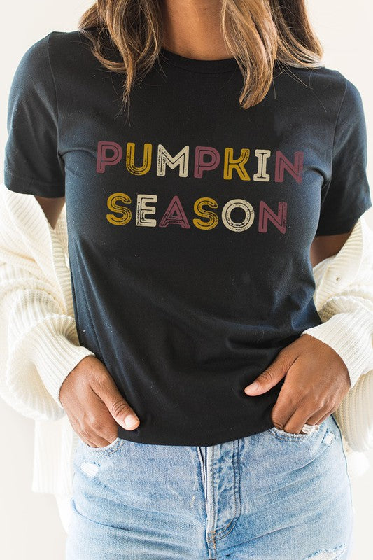 Pumpkin Season Graphic T-shirt