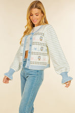 Load image into Gallery viewer, Elise Embroidered Cardigan
