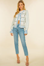 Load image into Gallery viewer, Elise Embroidered Cardigan
