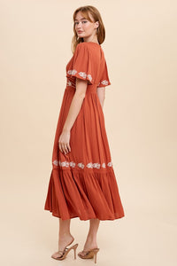 Ashley Embroidered Dress