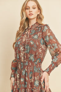 Reese Metallic Dress