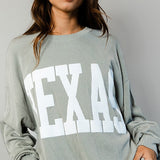 Texas Ribbed Sweatshirt