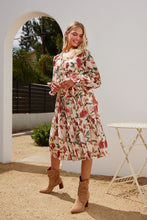 Load image into Gallery viewer, Lori Fall Floral Dress
