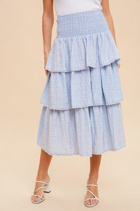 Sharon Layered Midi Skirt