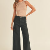 Daisy Stretched Fabric Pants