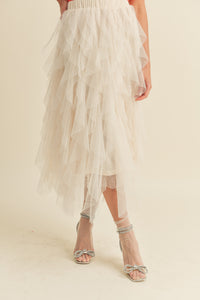Adeline Ruffle Tulle Skirt