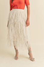 Load image into Gallery viewer, Adeline Ruffle Tulle Skirt
