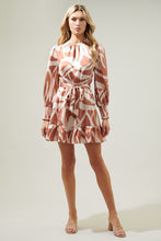Load image into Gallery viewer, Kelly Satin Abstract Dress
