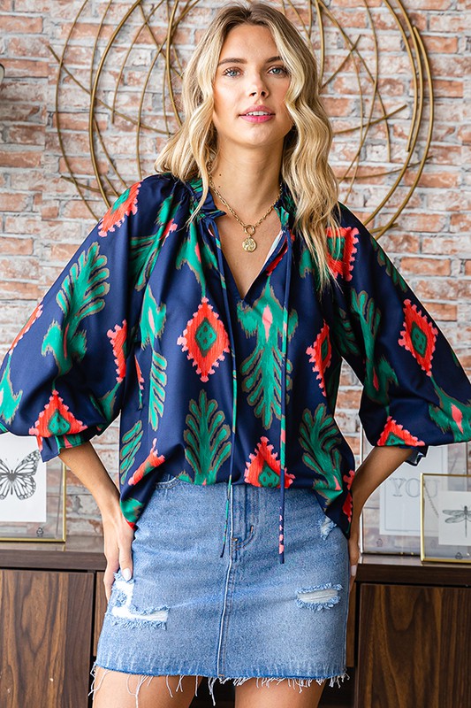 Grace Aztec Top