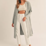 Tate Fuzzy Long Cardigan