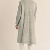 Tate Fuzzy Long Cardigan