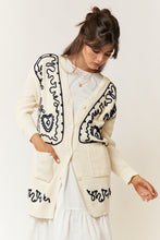Load image into Gallery viewer, Maria Embroidered Cardigan
