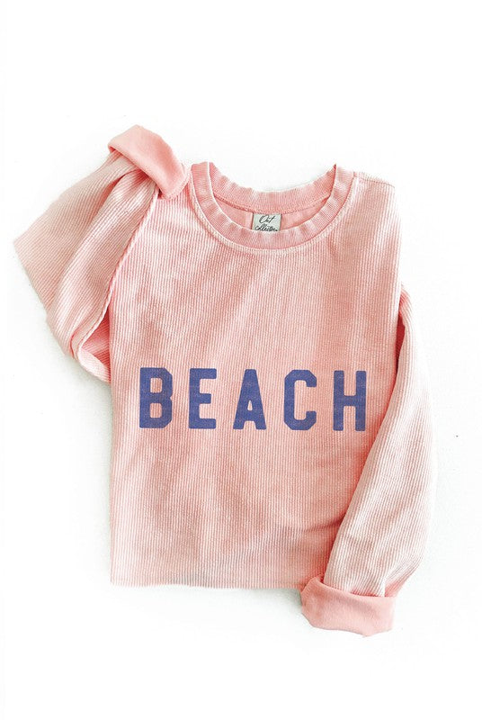 Beach Thermal Sweatshirt