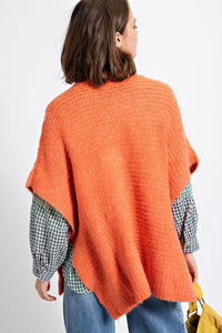 Brenda Poncho Sweater