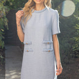 Rebecca Tweed Dress