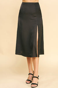 Eva Satin Skirt