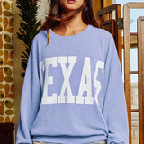 Texas Ribbed Sweatshirt