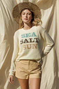 "Sea Salt Sun" Sweater