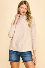 Load image into Gallery viewer, Melody Flowy Turtleneck Top
