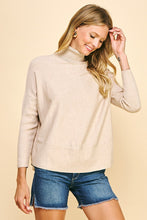 Load image into Gallery viewer, Melody Flowy Turtleneck Top
