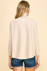 Melody Flowy Turtleneck Top