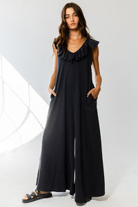 Lucy Ruffle Top Jumpsuit